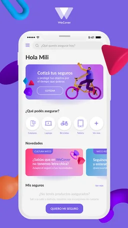 WeCover screenshot 1