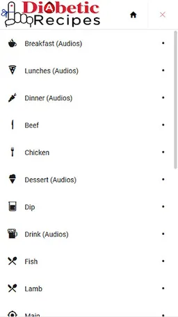 Diabetic Recipes: Great recipes for diabetics screenshot 5