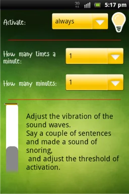 AntiSnore lite screenshot 2