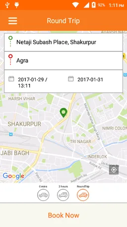 Wiwigo - Oneway Cab Rental screenshot 3