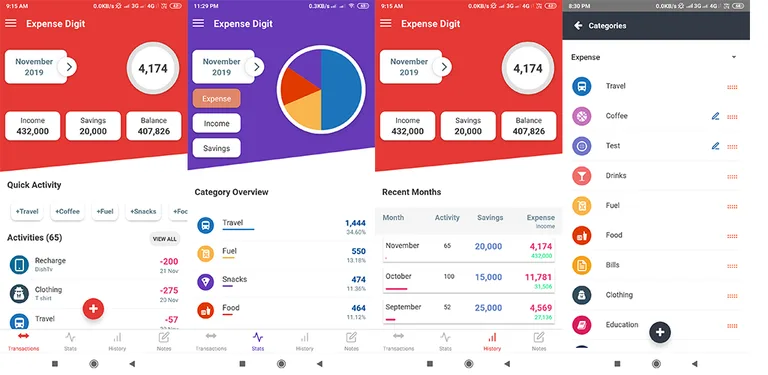 Expense Digit - Track your mon cover image