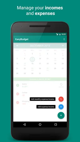 EasyBudget screenshot 2