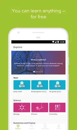 Khan Academy: Free Learning App screenshot 1