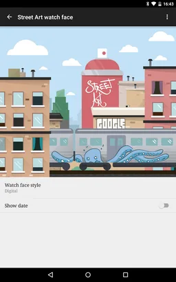 Street Art watch face screenshot 8