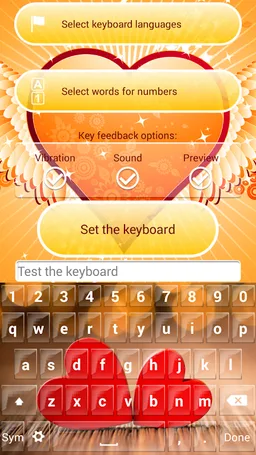 Love Keyboard Themes screenshot 3