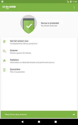 Anti-virus Dr.Web Light screenshot 14