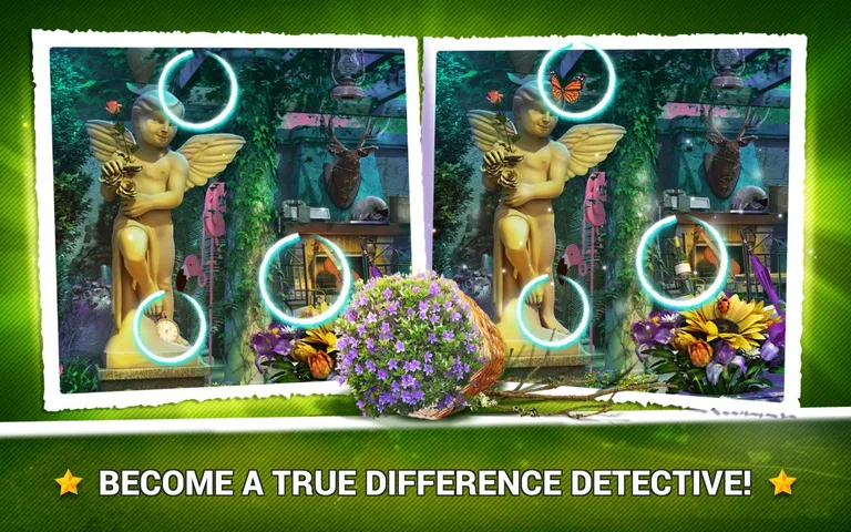 Find the Difference Gardens – Casual Games screenshot 2