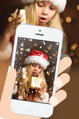 SnowCam - snow effect camera screenshot 2