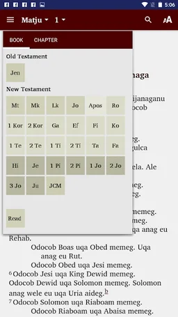 Amele Bible screenshot 5