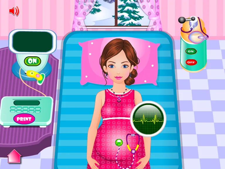 sandra birth games screenshot 1