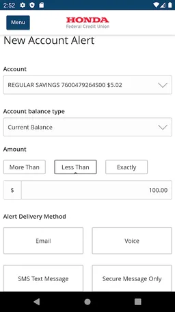Honda FCU Mobile screenshot 5