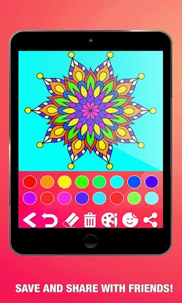 Mandala Designs - Coloring Boo screenshot 5