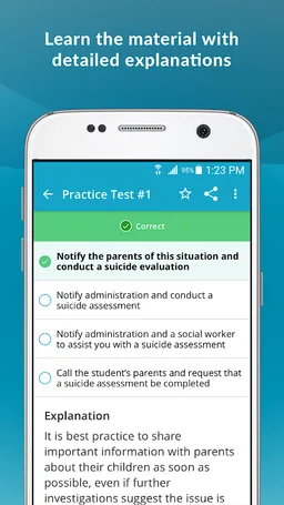 Praxis School Psychologist Exa screenshot 5