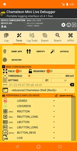 Chameleon Mini Live Debugger screenshot 3