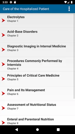 Harrison's Manual of Medicine 20th Edition screenshot 2