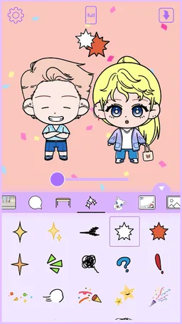 K-Pop Webtoon Character Mini screenshot 3