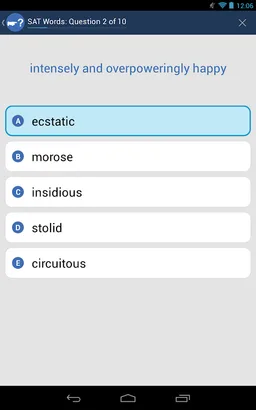 SAT Vocabulary screenshot 6