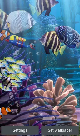 The real aquarium - Live Wallpaper screenshot 19