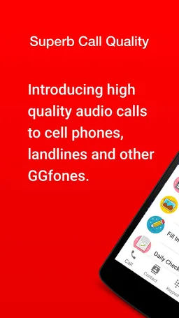 GGfone: Free Voice Calls Over Wifi + Wifi Calling screenshot 1