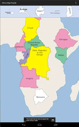 Africa Map Puzzle screenshot 6
