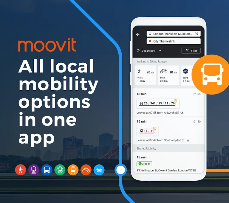 Moovit: Bus & Rail Timetables screenshot 2