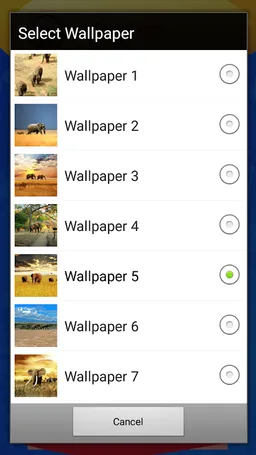 Elephant Live Wallpapers screenshot 8