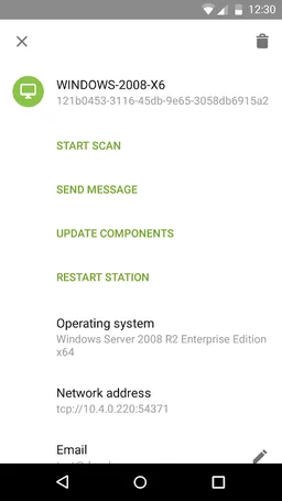Dr.Web Mobile Control Center screenshot 5