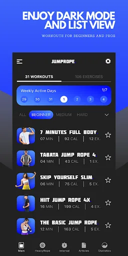 Jump Rope Training App screenshot 4