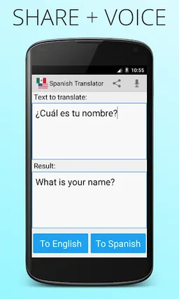 Spanish english translator screenshot 4