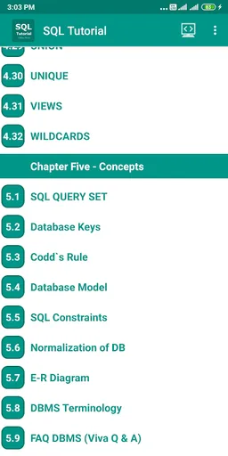 SQL Tutorial screenshot 5