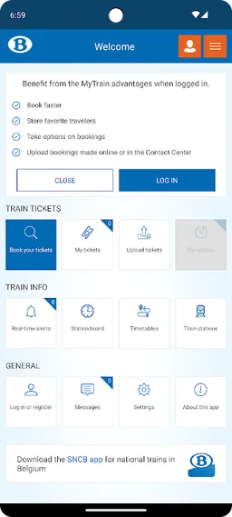 SNCB International screenshot 1
