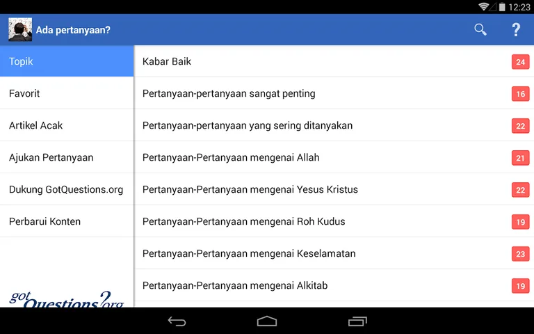 Ada pertanyaan? screenshot 7