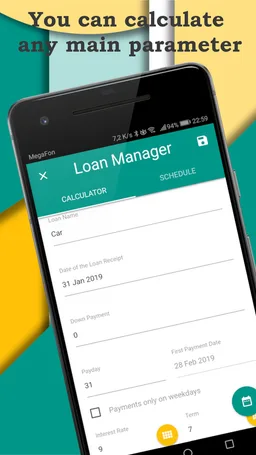 Loan Manager/Calculator screenshot 2