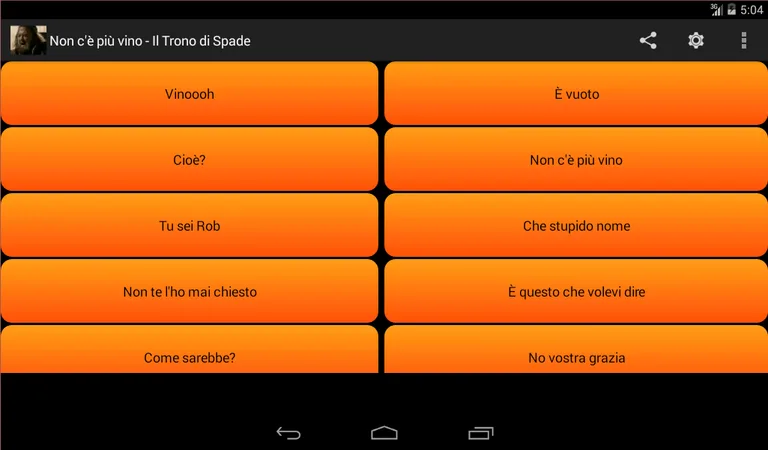 Non c'è più vino screenshot 2