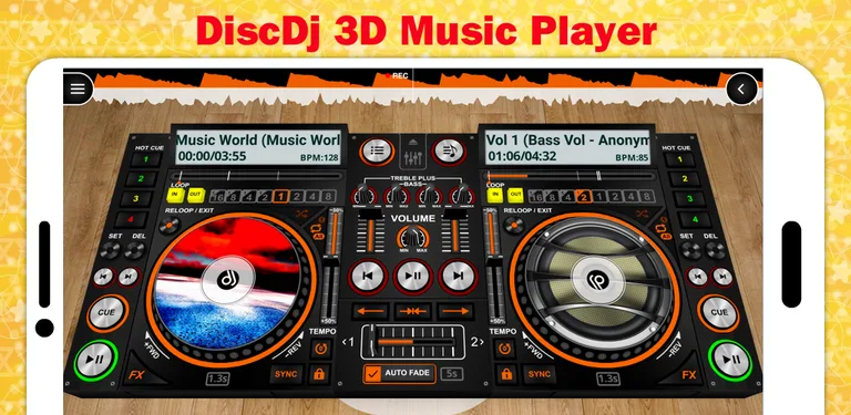 DiscDj 3D Music Player - 3D Dj cover image