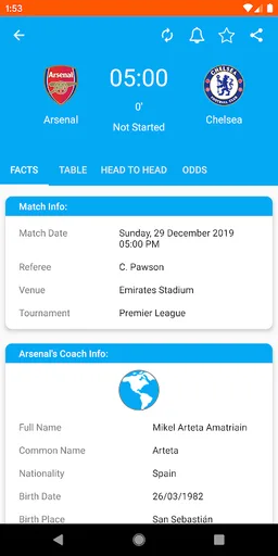 Football Livescores-Fixtures,Results,Leagues screenshot 2