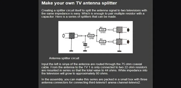 how to make a television antenna cover image