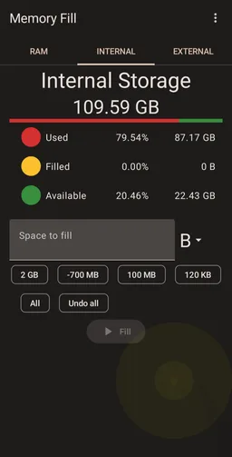 Memory Fill screenshot 2