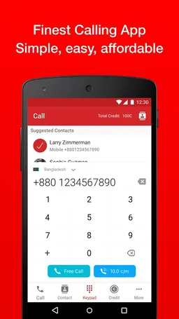 GGfone: Free Voice Calls Over Wifi + Wifi Calling screenshot 3