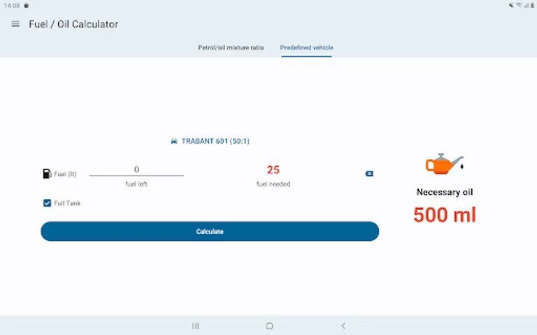 Fuel Oil Mix Calculator screenshot 17