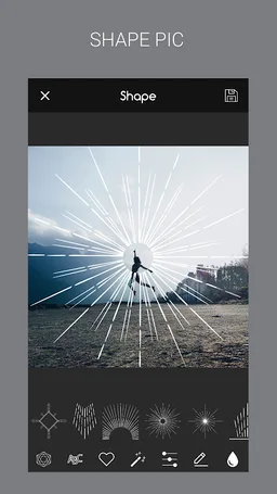 Shape Pics: Art for Pictures screenshot 1