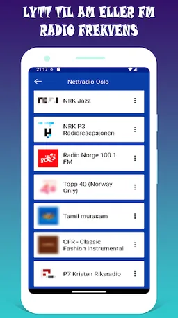 Radio NRK Mp3 Norge App Online screenshot 1