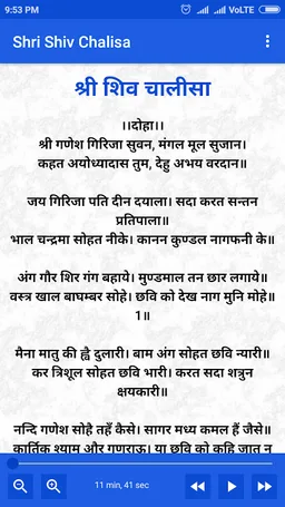Shiv Chalisa Aarti Mantra With Audio screenshot 2