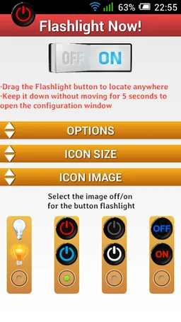 Flashlight Now! screenshot 2