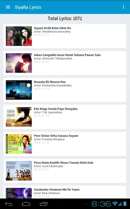 Siyalla Sinhala Lyrics screenshot 5