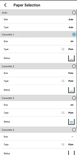 KYOCERA MyPanel screenshot 4