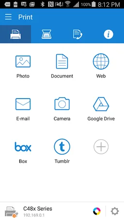 Samsung Mobile Print screenshot 1