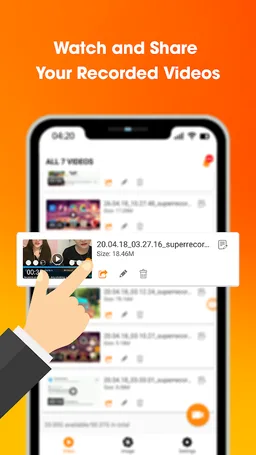 SUPER Recorder - Screen Recorder, Capture, Editor screenshot 3