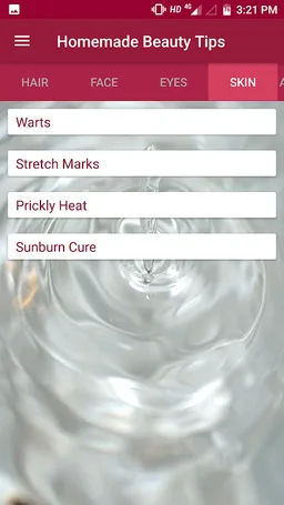 Homemade Beauty Tips screenshot 4