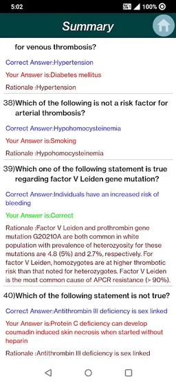 Hematology Quiz Questions screenshot 2